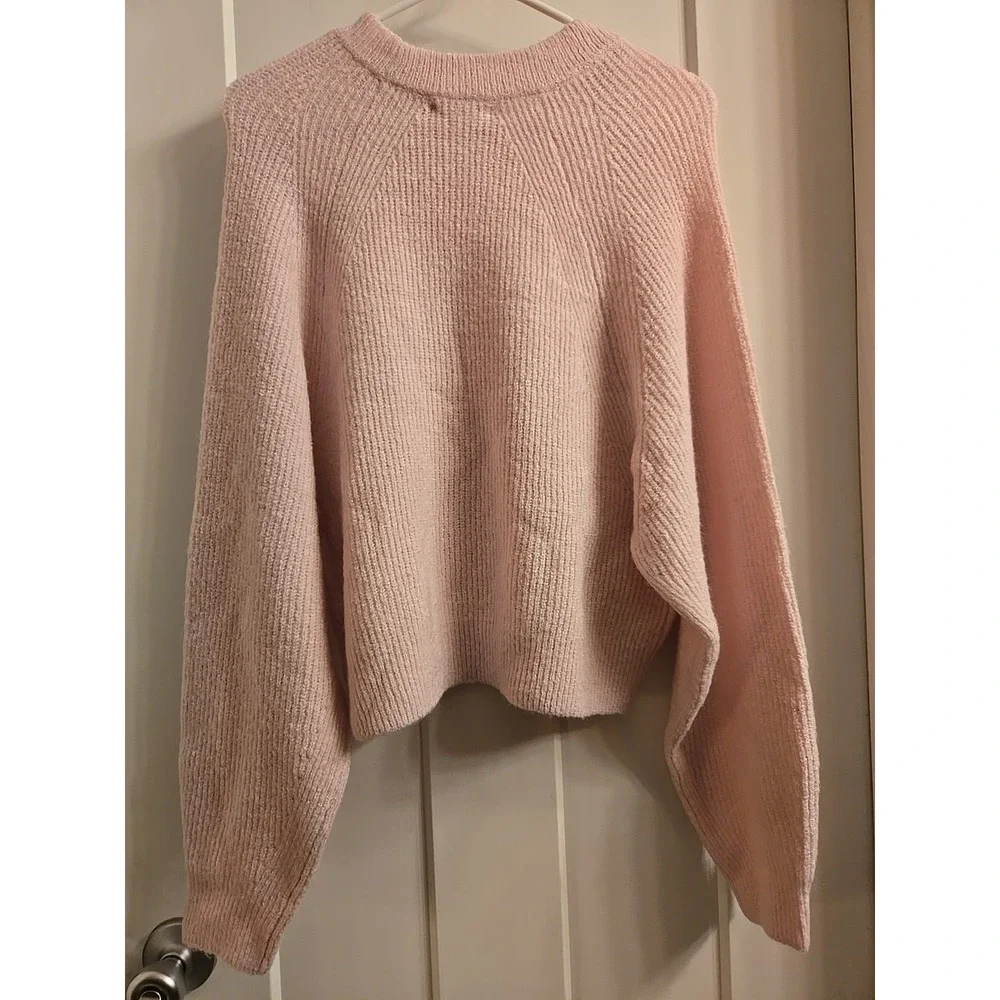 ASOS Womens Pink Long Sleeve Sweater Size 4 NWT - Picture 8 of 8